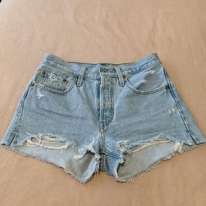Levi's 501 High Rise shorts